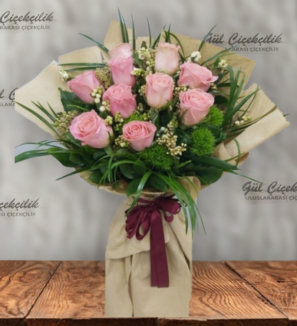 LİLA GÜL BUKETİ