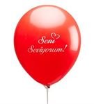 SENİ SEVİYORUM BALON